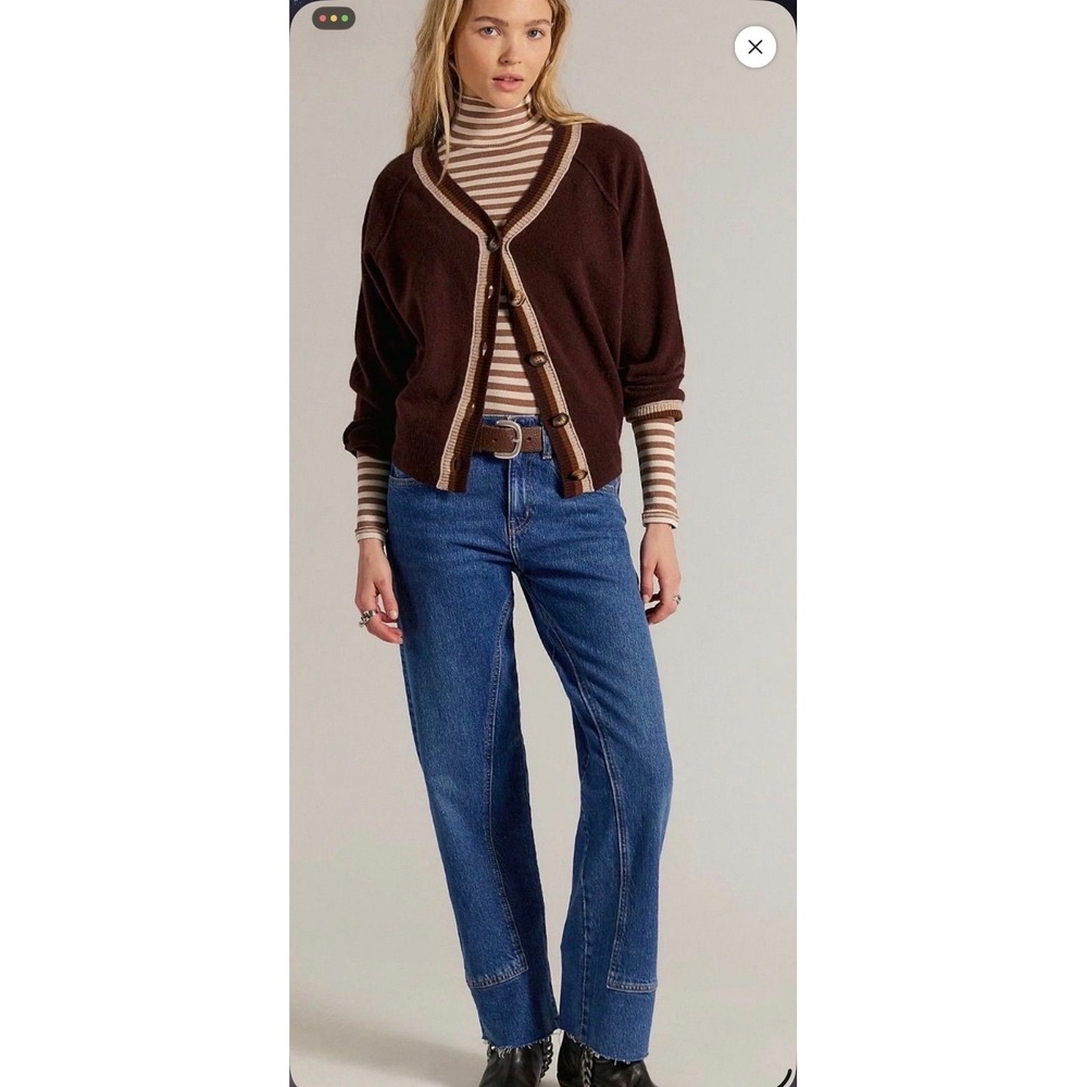 NWOT / Free People / Risk Taker Mid -Rise Jeans / Sz 26